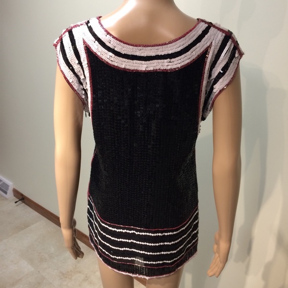 Foley + Corinna Sequin Tennis Vest - Picture 3 of 4